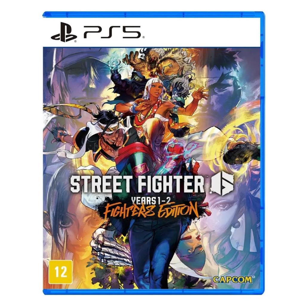 Street Fighter 6 Years1-2 Fighters Edition - PS5 Mídia Física Lacrado