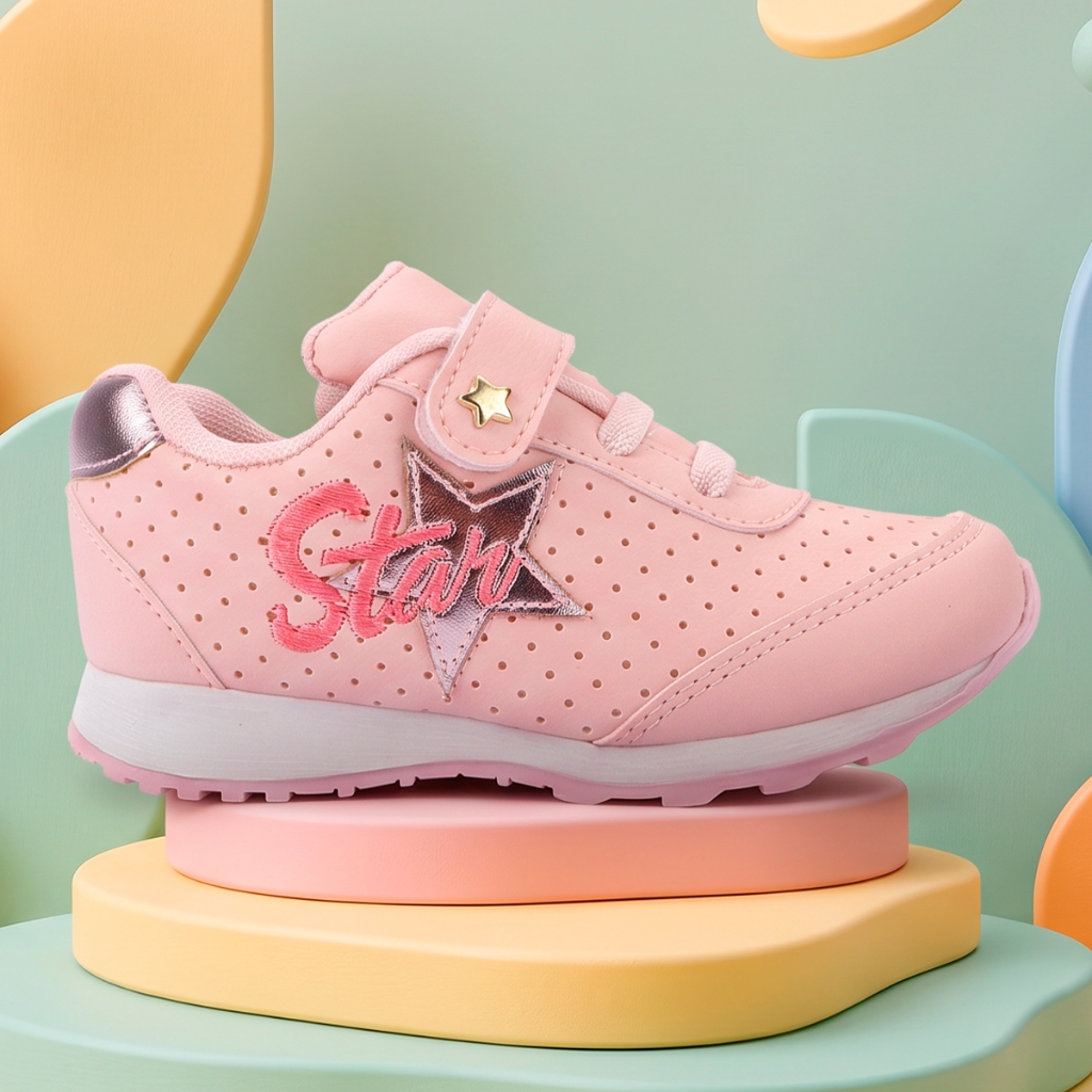 Tenis Infantil Feminino Menina Escolar Star Envio Rápido