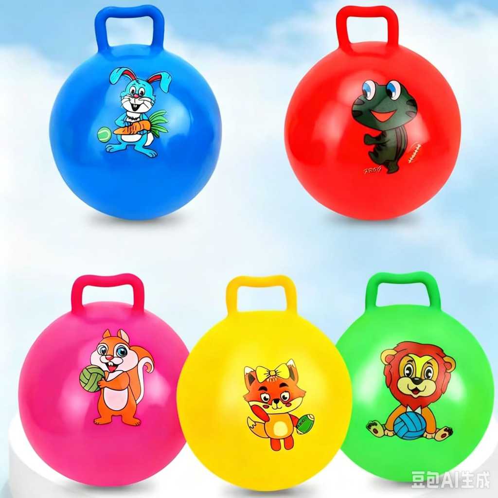 Bola Pula Pula Inflável infantil elastica brinquedo educativo divertido criativo menino menina 45CM