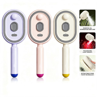 Escova De Cabelo Elétrica A Vapor Pente De Massagem E Função De Névoa Tecnologia De Íons …