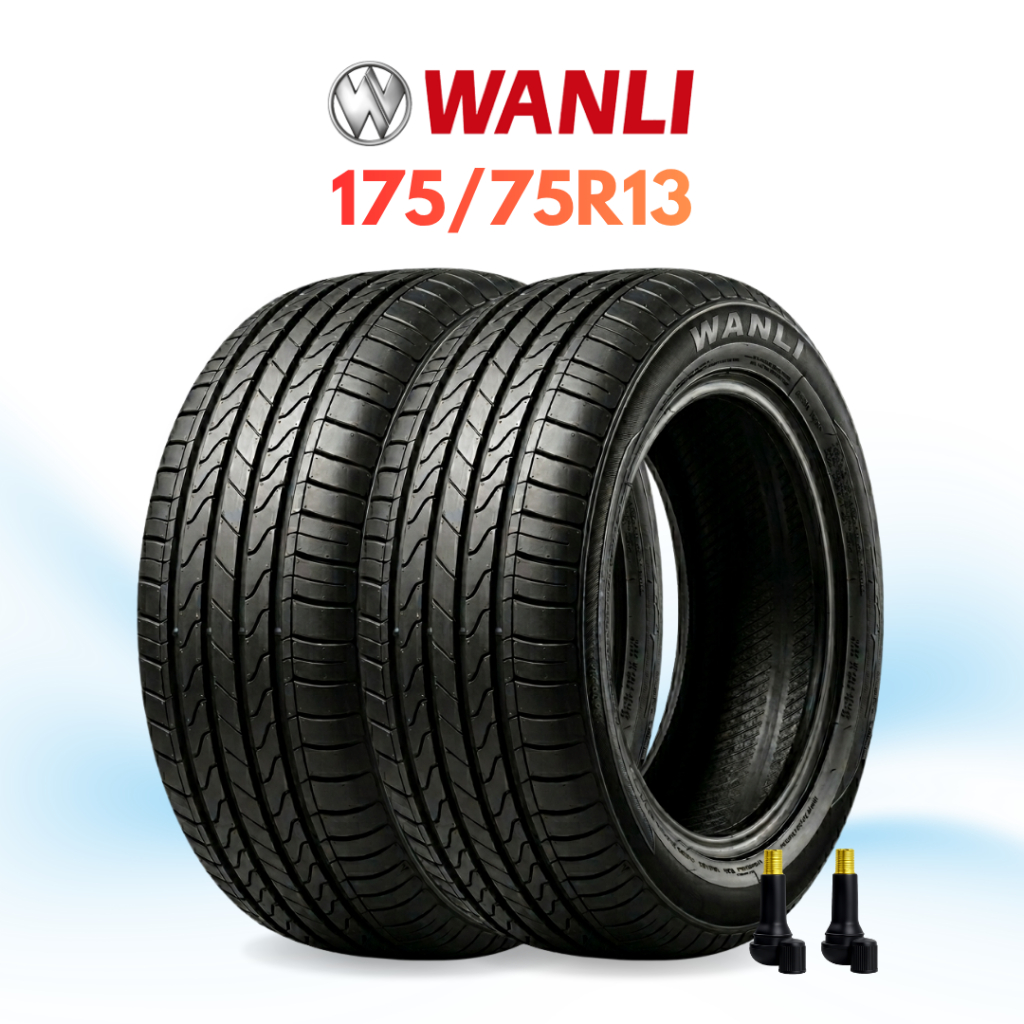 Jogo de Pneu Novo Aro 13 Wanli 175/75R13 Custo Benefício Alto Rendimento