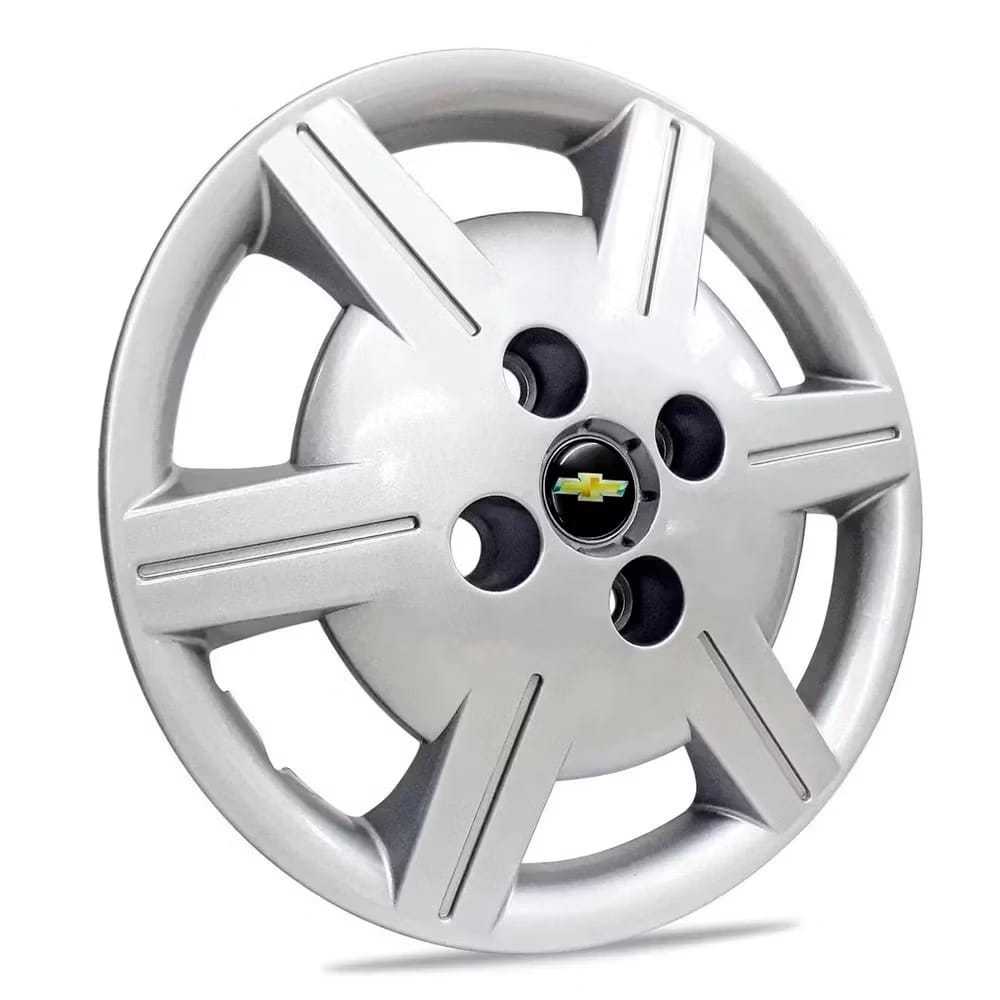 Jogo de 4 Calotas Aro 13 Linha GM Corsa, Celta, Classic, Corsa Wind, Corsa Super,Prisma — imagem 2 de 2