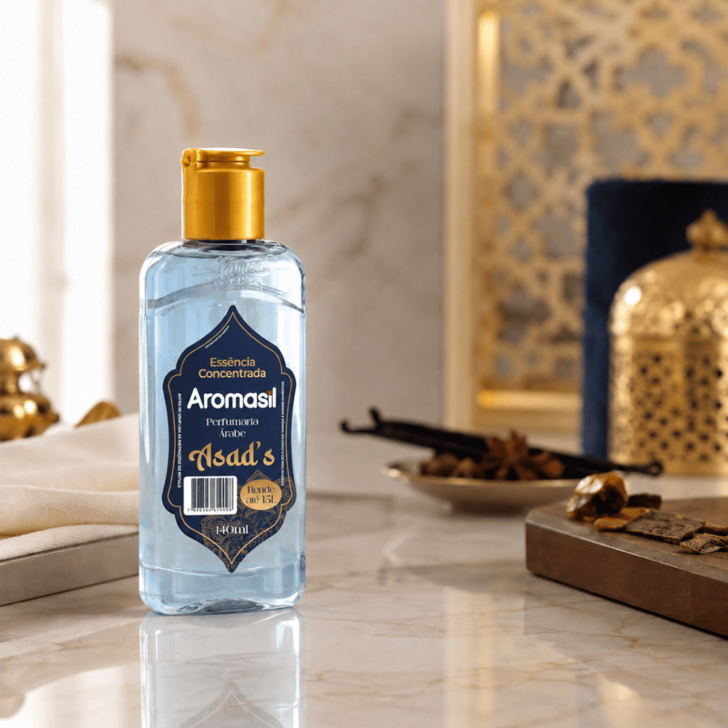 Essência Aromasil Asad's 140ml Concentrada Perfumaria Árabe para Perfumar Ambientes