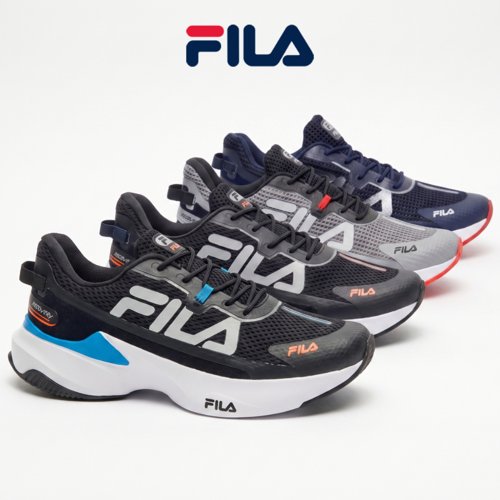 Tênis Fila Masculino Recovery Esportivo Running Corrida Academia Energized Rubber Ultrafoam Original