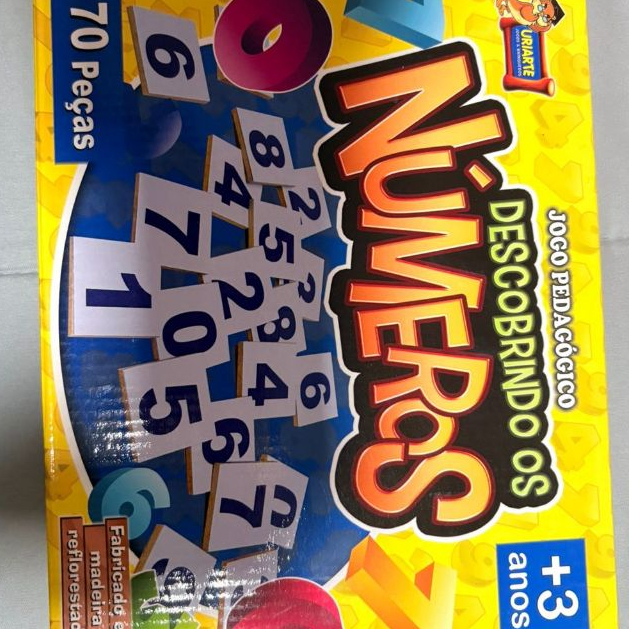 brinquedo educativo aprender os numeros