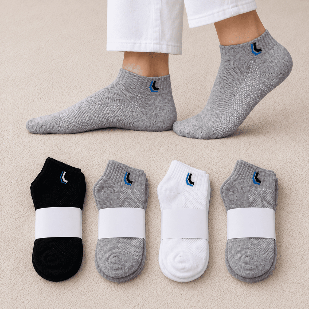 Kit Meias Esportivas Cano Curto Premium Confortável