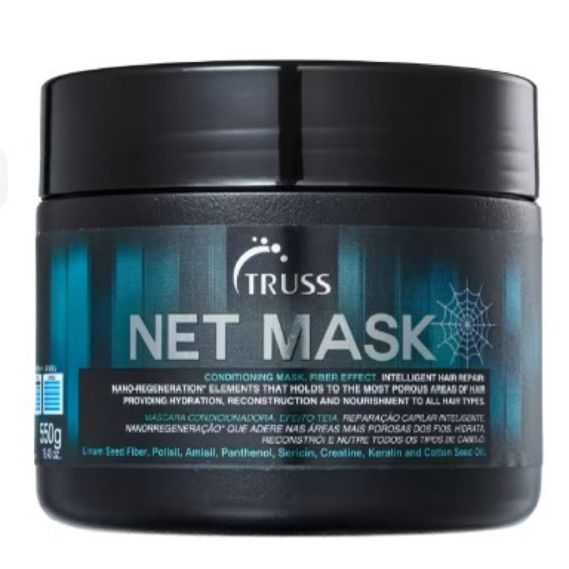 Truss Net Mask Máscara De Hidratação Profunda 550g