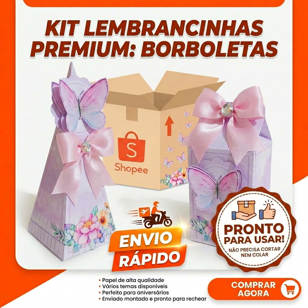 Kit festa personalizado Jardim encantado / Kt festa personalizado borboletas / menina / lembrancinhas