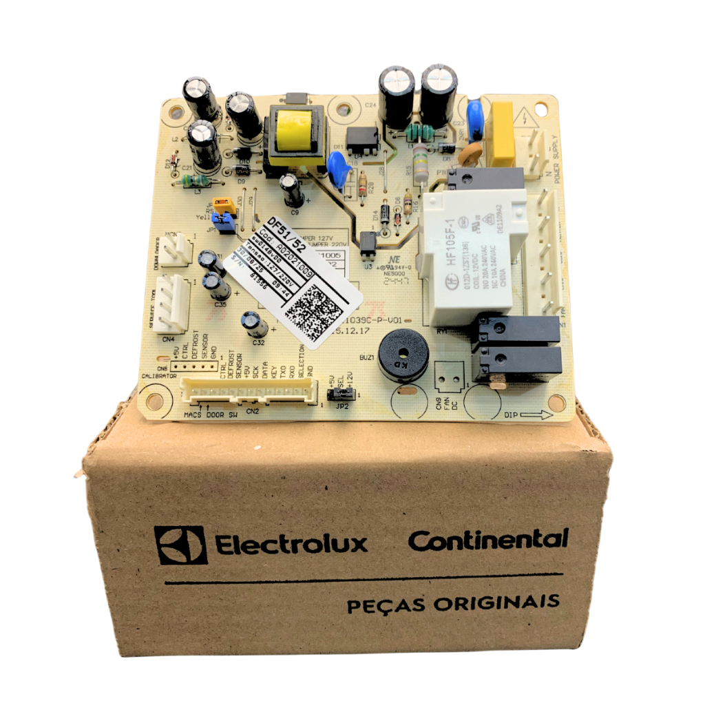 Placa Potência Refrigerador Electrolux Df52/df52x 64502201 / A02021009