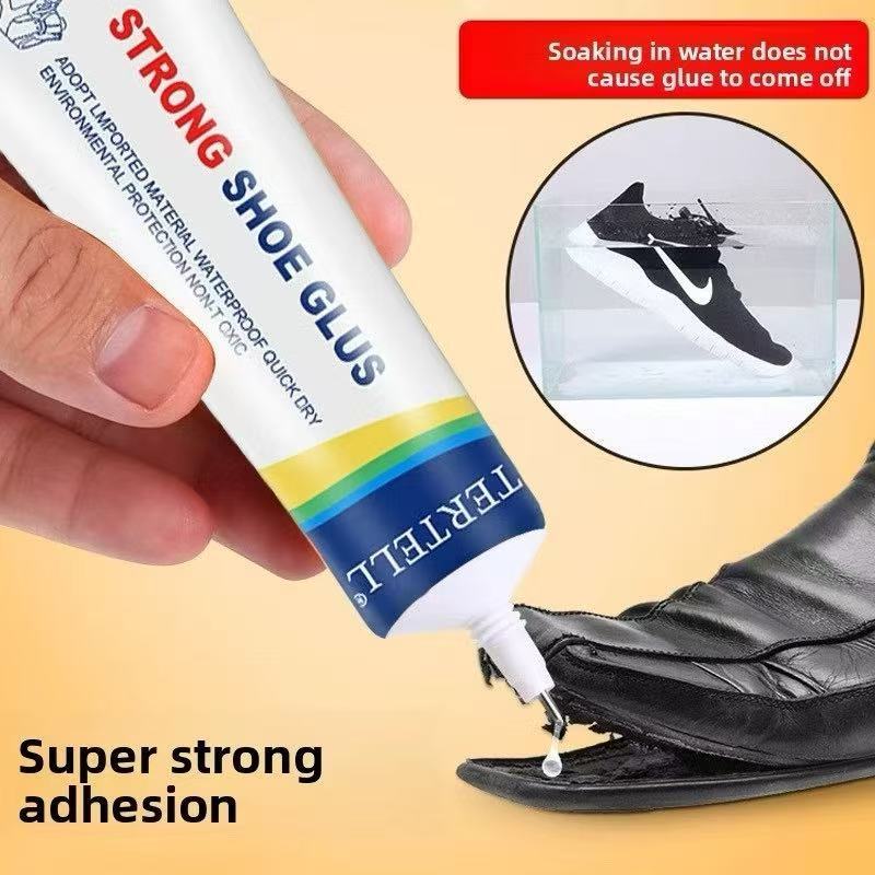 Cola Transparente Para Reparo De Sapatos – Adesivo À Prova D'água Fixação De Solas , Saltos E Bolsas