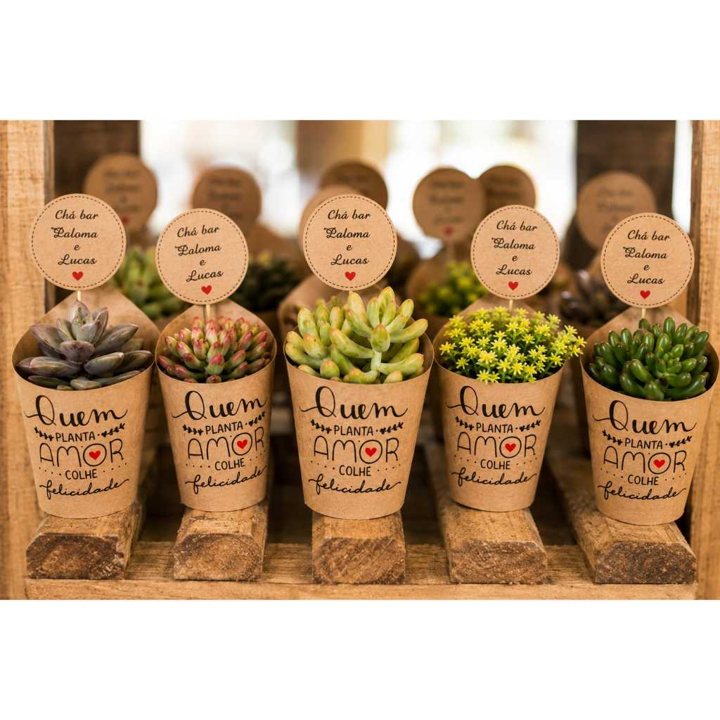 Rótulos Para Suculentas + Tag lembrancinha Personalizadas casamento lembrancinha aniversário lembrancinha
