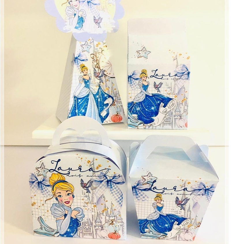 Kit Festa Cinderela Personalizado | Festa Infantil