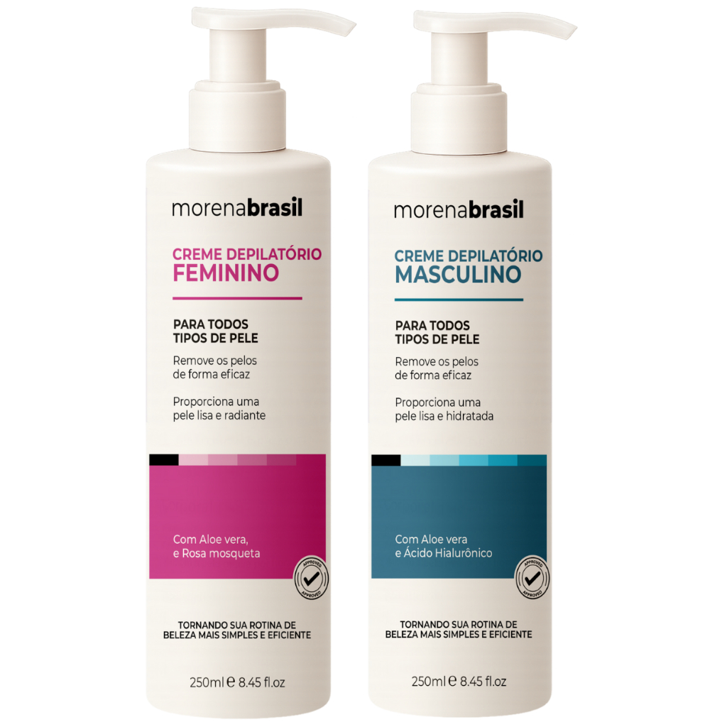 Creme Depilatório Masculino e Feminino - Adeus Lâminas! Depilação Fácil, Rápida e Sem Dor