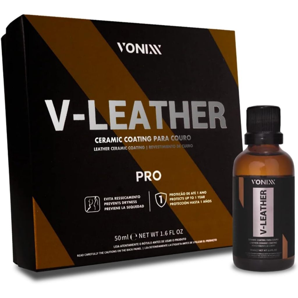 V-Leather Pro ceramic coating para couro 50ml Vonixx
