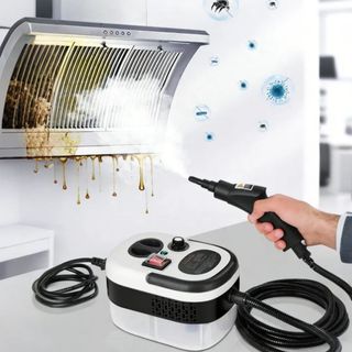 Limpador a Vapor Portátil Alta Pressão Higienizador Limpeza Pesada Cozinha Banheiro Fogão Estofados
