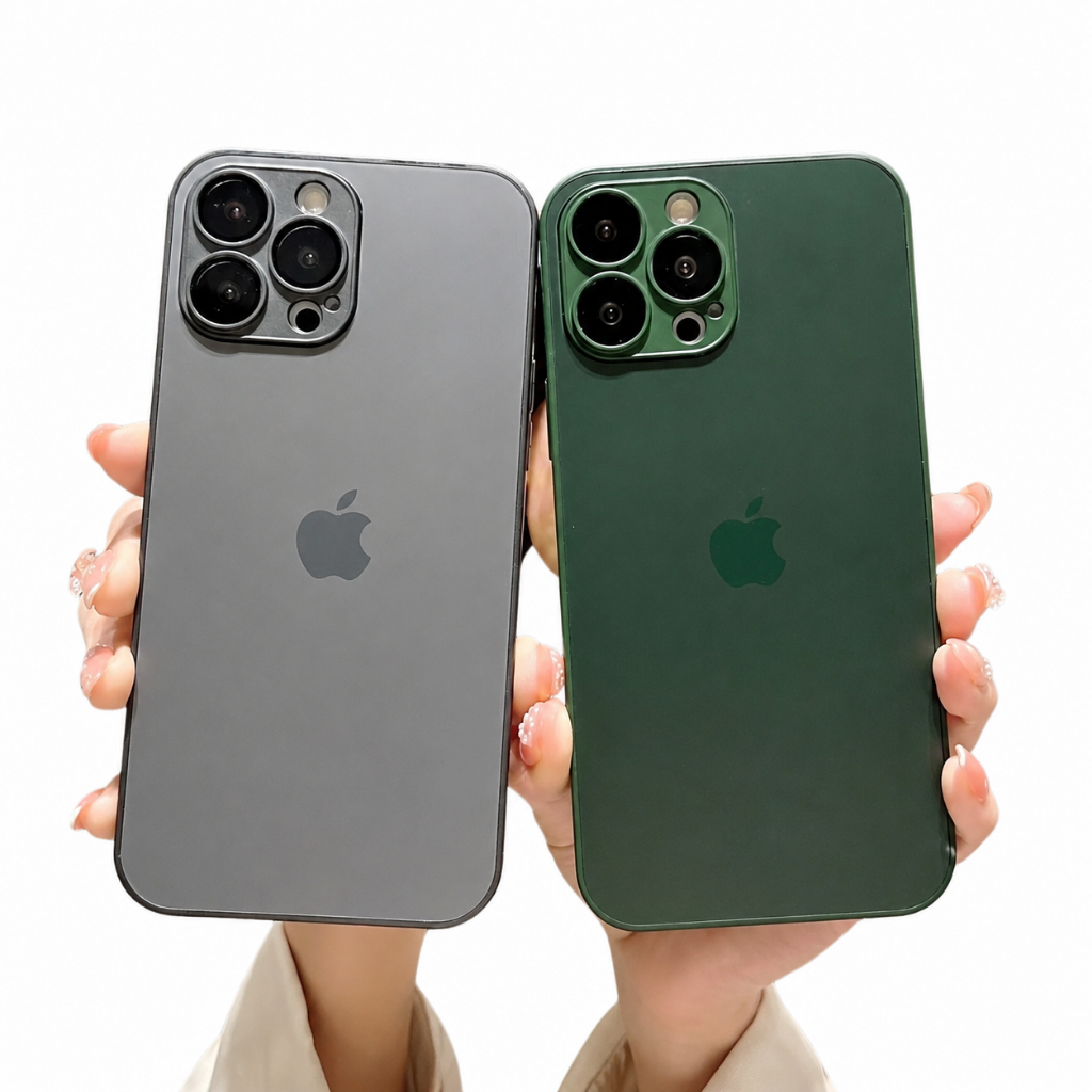 Capa Capinha de Vidro Fosco Case AGGLASS IPHONE XR11/12/13/14/15/15 PRO MAX IPHONE 16/16 PROMAX