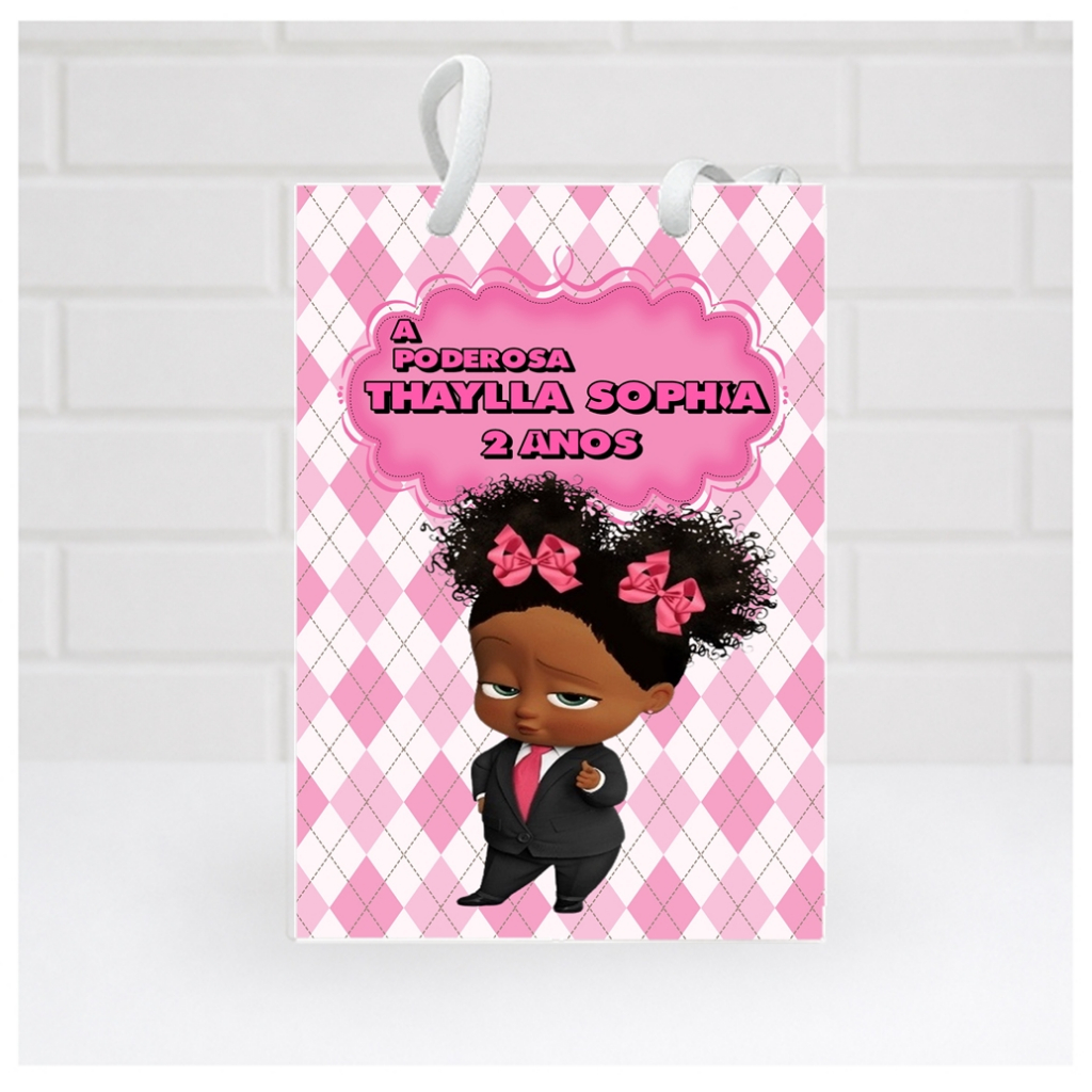 Sacolinha Personalizada Poderosa Chefinha  | Personalizados lembrancinhas mimos