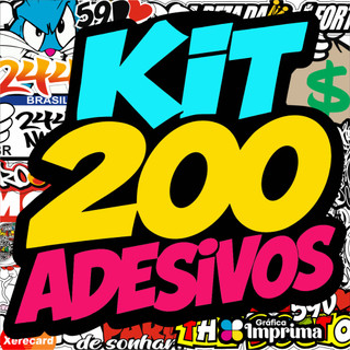 Mega Cartela de Adesivos Bike Carro Capacete Moto 200 Un Coelho 244 Grau Osascorte