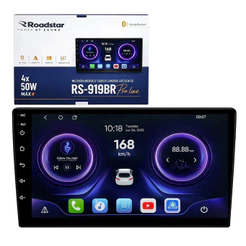 Multimídia Roadstar Rs-919Br Octacore 9 Polegadas 4GB RAM 64GB MEMÓRIA Cor Preto