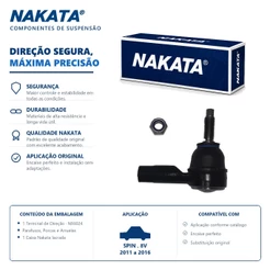 Terminal Direção Spin 1.8 8V 2011 Até 2016 Original Nakata