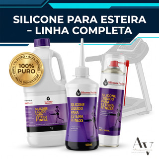 Silicone Lubrificante Para Esteira Ergometrica Eletrica Liquido 1L 500ml 300ml E Spray Manutencao Academia