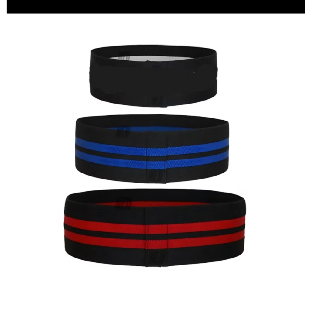 Kit 3 Hip Band Faixa Elástica Resistência Treino Academia Pernas Glúteos