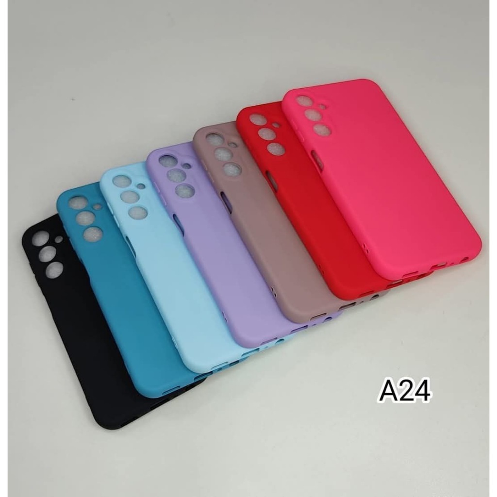 Kit 5 ou 3 Peças Capa Capinha Silicone Aveludado Cor Aleatória Proteção Excelente Qualidade Para SAMSUNG A73 A55 A35 A34