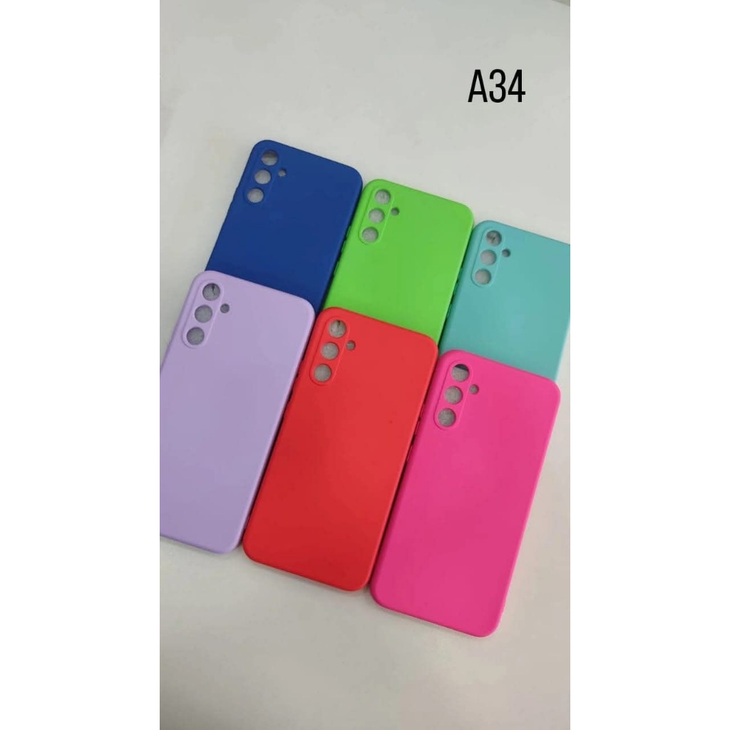 Kit 5 ou 3 Peças Capa Capinha Silicone Aveludado Cor Aleatória Proteção Excelente Qualidade Para SAMSUNG GALAXY