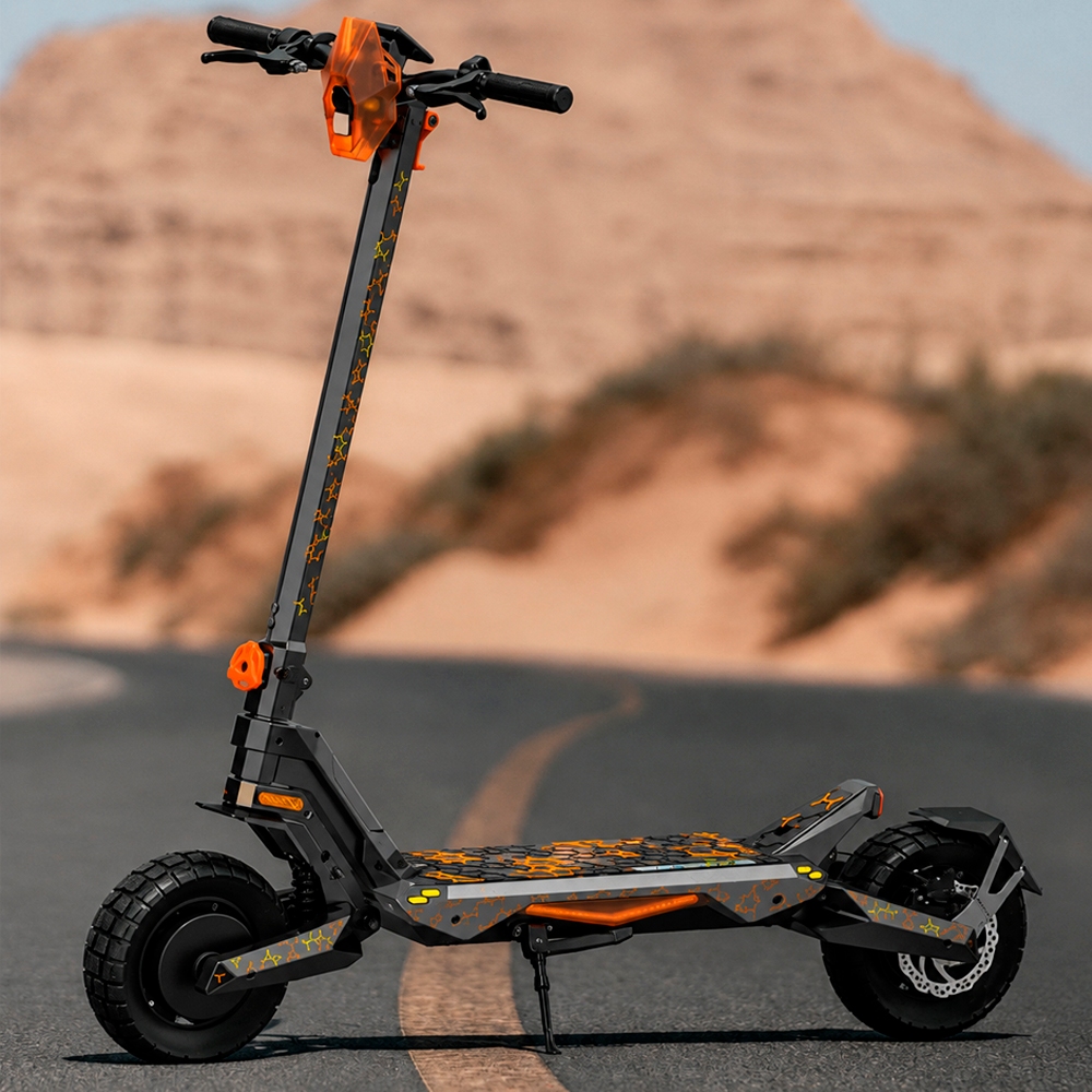 Patinete Elétrico G2 800W Scooter Dobrável Off-Road Até 40km/h Bateria 48V Suspensão Dupla