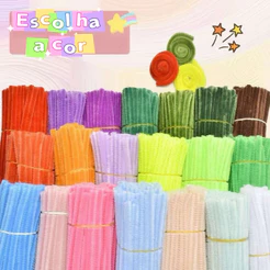 25-200 Unid Haste De Chenille Cores 30cm Limpador De Cachimbo（Combinações de cores opcionais）