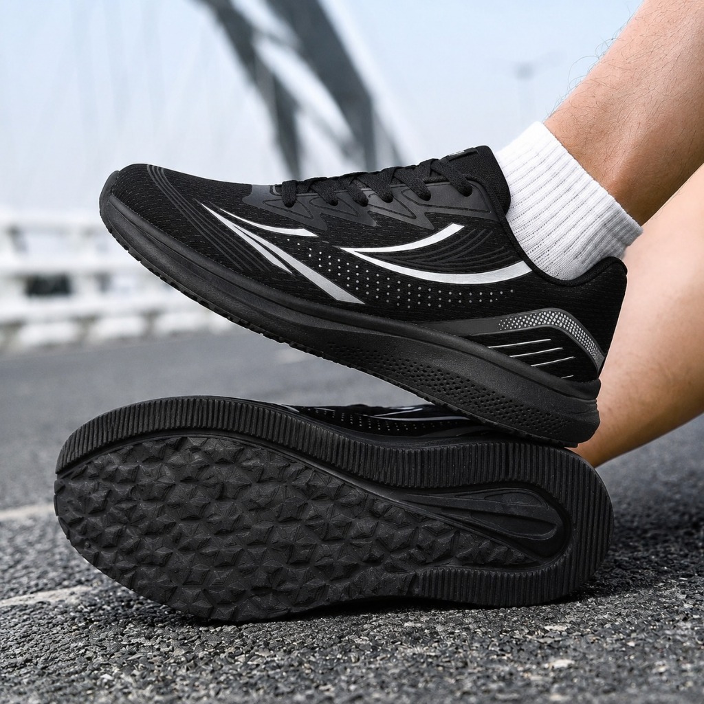 Tênis Esportivo Masculino Corrida Caminhada Academia Treino Running Ultra Leve Macio Respirável Casual