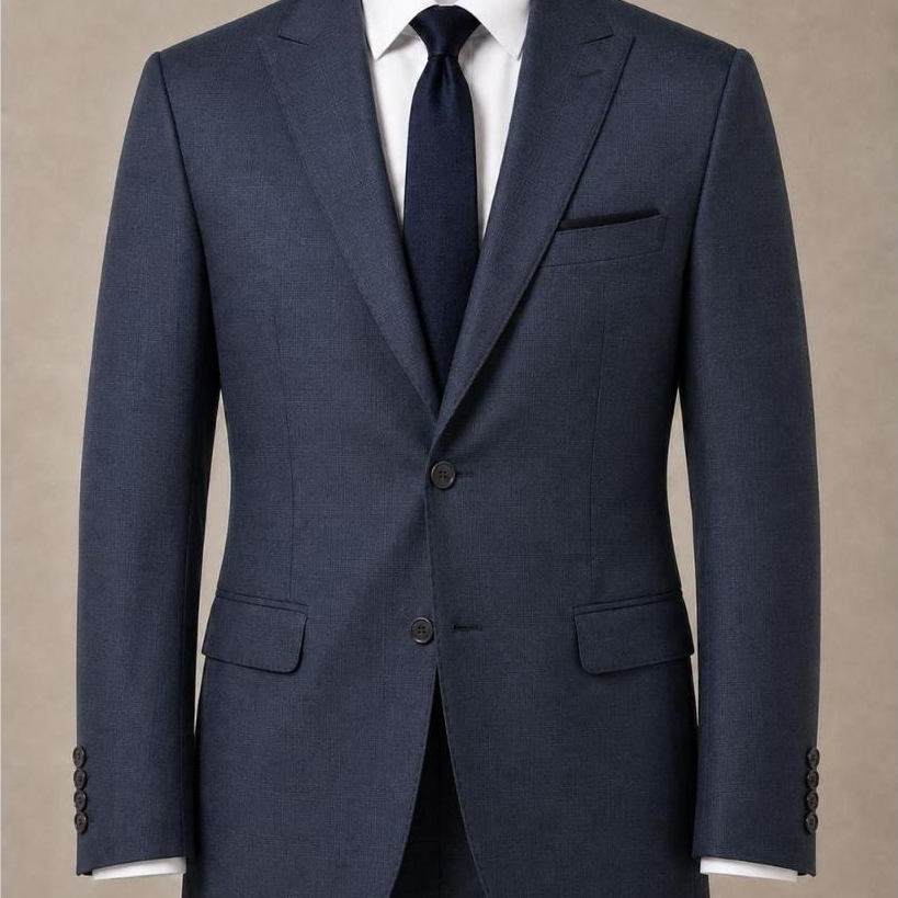 Terno Slim Masculino Poliviscose Premium Alfaiataria  - Paletó+Calça