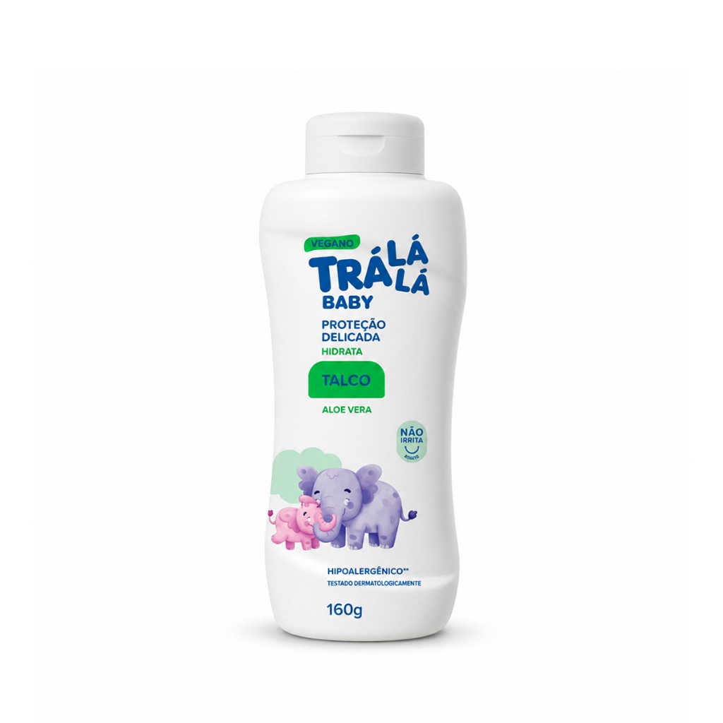 Talco Trá Lá Lá Baby - Hidrata (160g)