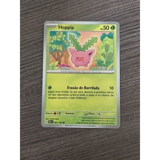 Carta Pokémon Hoppip - Evoluções em Paldea (Português / Original)