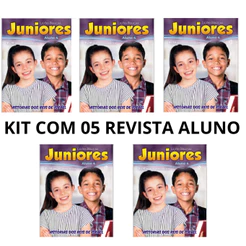 KIT COM 05 Revistas Lições Bíblica Juniores Aluno 4º Trimestre 2026