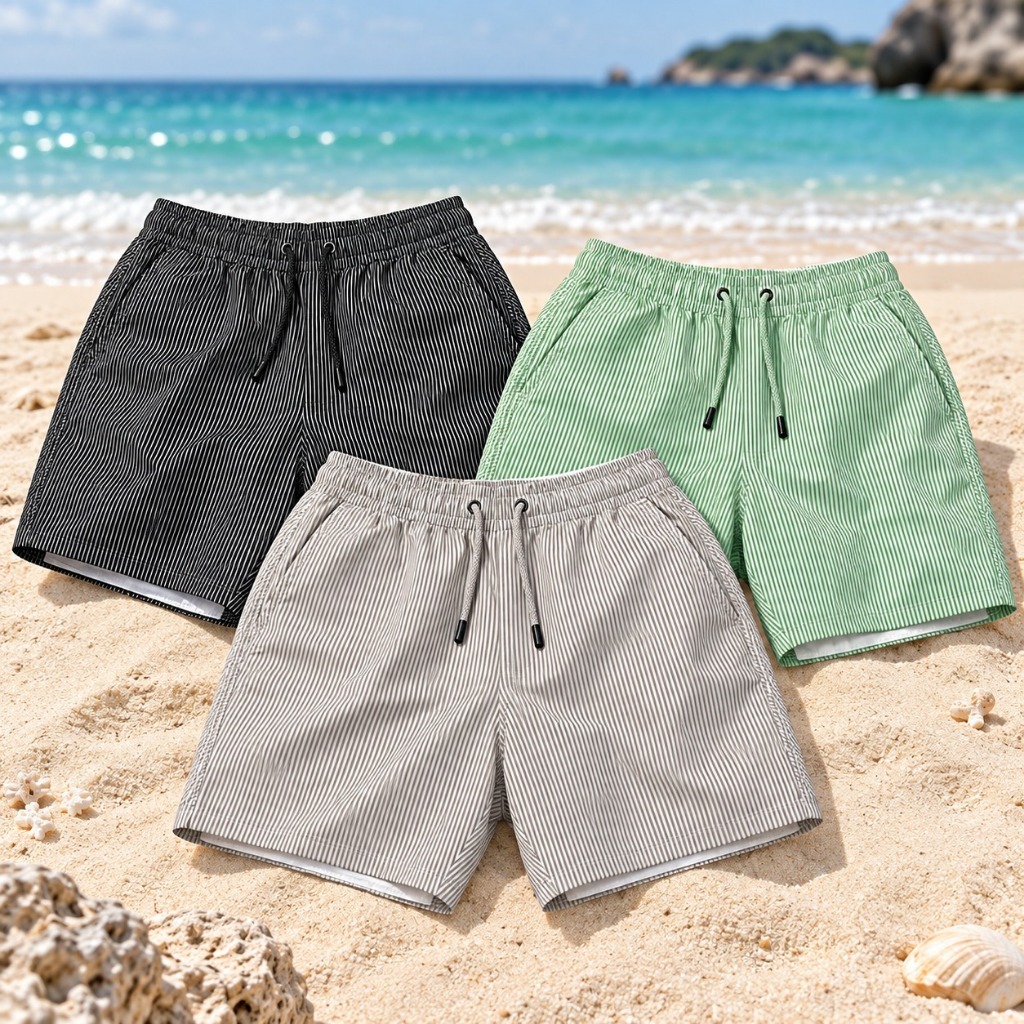 Shorts Masculinos Tactel Premium 3 Peças  Novas Cores Tendencia com Preço de Fabrica