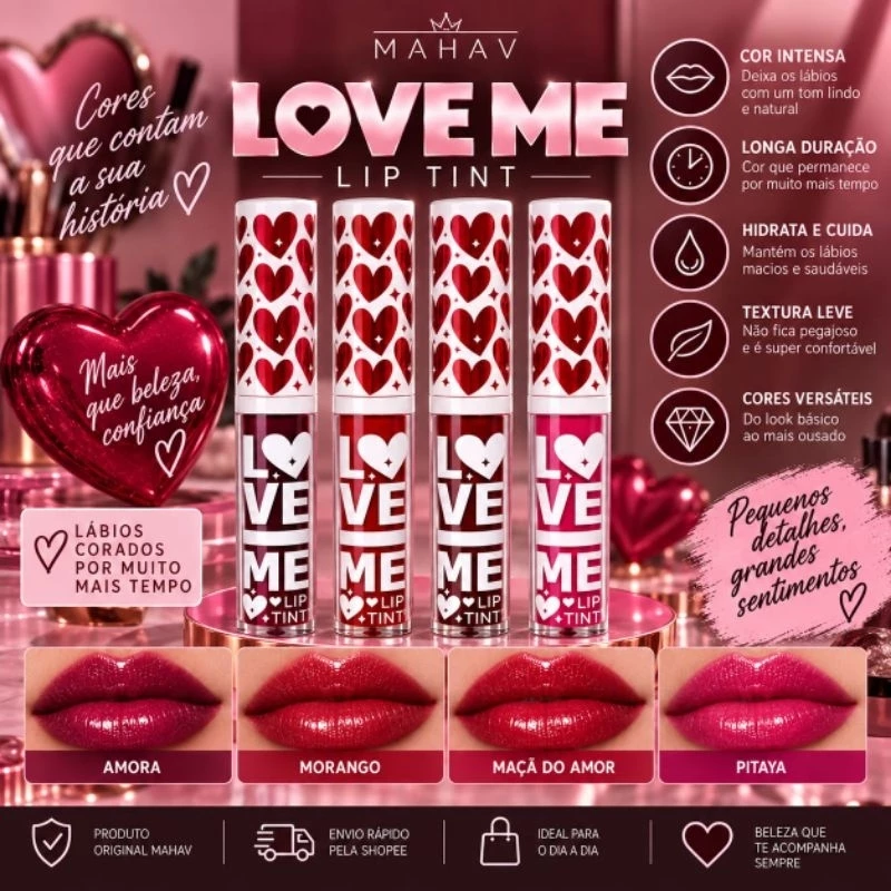 Lip tint love me Mahav