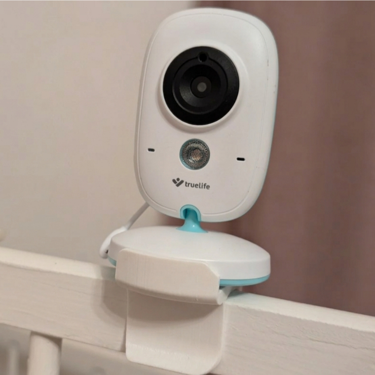 Suporte de Babá Eletrônica Para Berço Universal Ajustável Flexível Monitor Bebê Vb603 Resistente