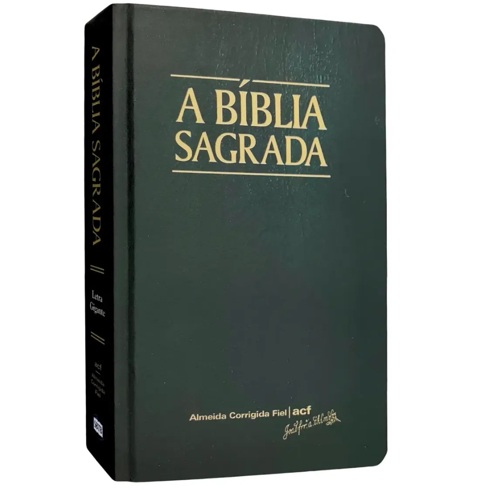 Bíblia Sagrada ACF | Letra Gigante | Capa Dura | Preta