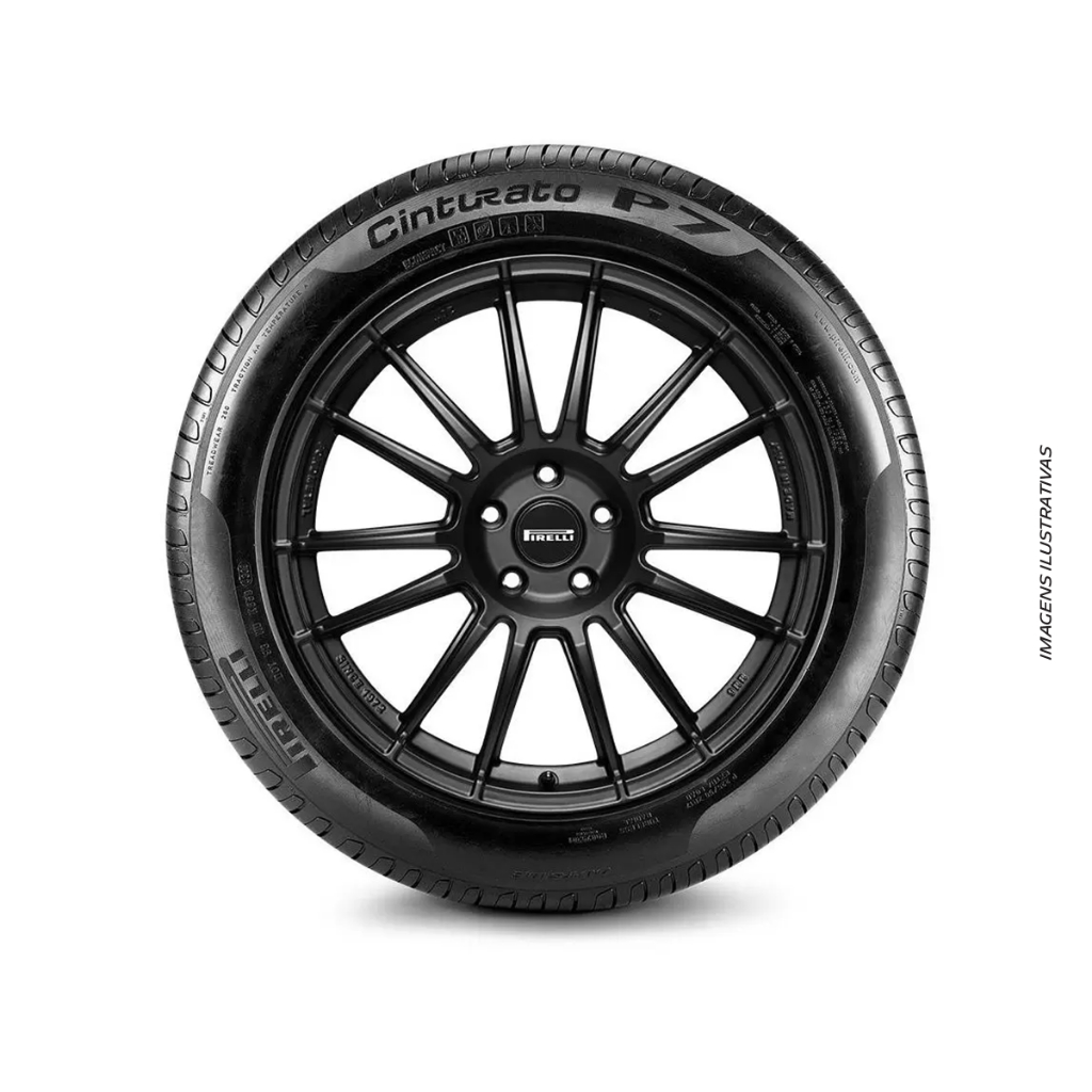 Kit 2 Pneus Pirelli Aro 17 P7 Cinturato 205/50 R17 89H — imagem 2 de 2