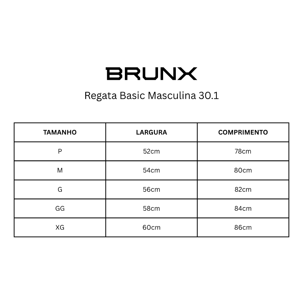 Regata Básica 100% Algodão Fio 30.1 – BRUNX — imagem 2 de 2
