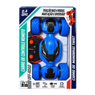 Carrinho Pirueta Quick Run 360° Com Led Para Crianças