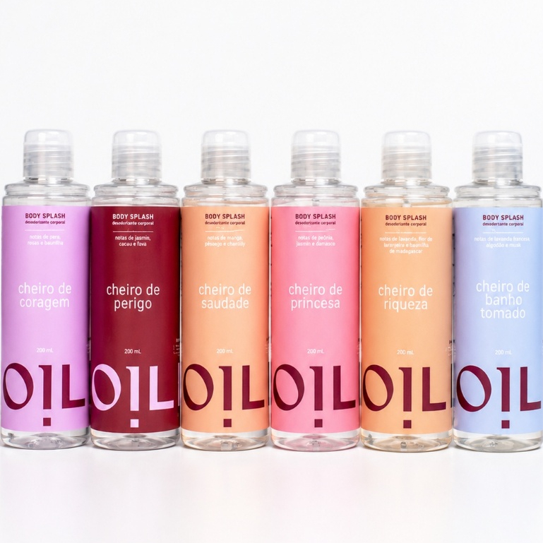 Kit 6 Refis - Perigo, Coragem, Saudade, Princesa, Riqueza e Banho Tomado