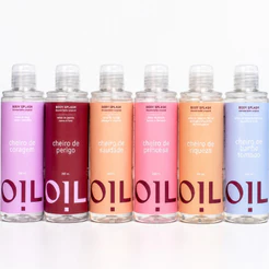 Kit 6 Refis Body Splash Feminino Perigo Coragem Saudade Princesa Riqueza Banho Tomado 200ml Spoiler