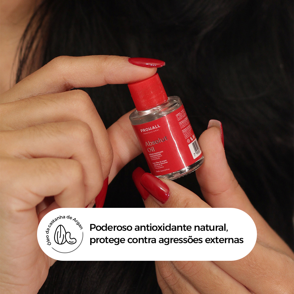 Óleo Reparador de Pontas Serum Absolut Oil Caixa Com 12 x 7ml — imagem 2 de 2