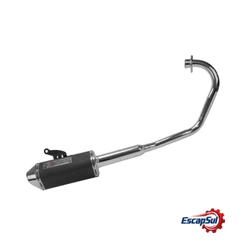 Escapamento Fan 160/ Titan 160/start /2025 Mini Tri Fortuna
