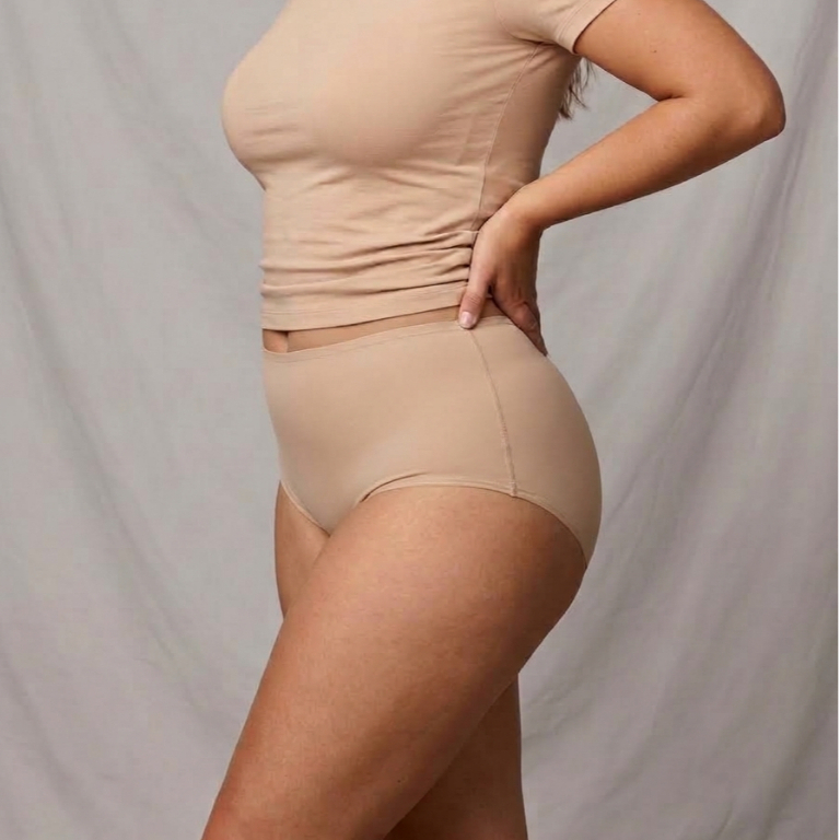 Calcinha Cintura Alta Feminina Microfibra Básica Lisa Confortável Fabricação Própria