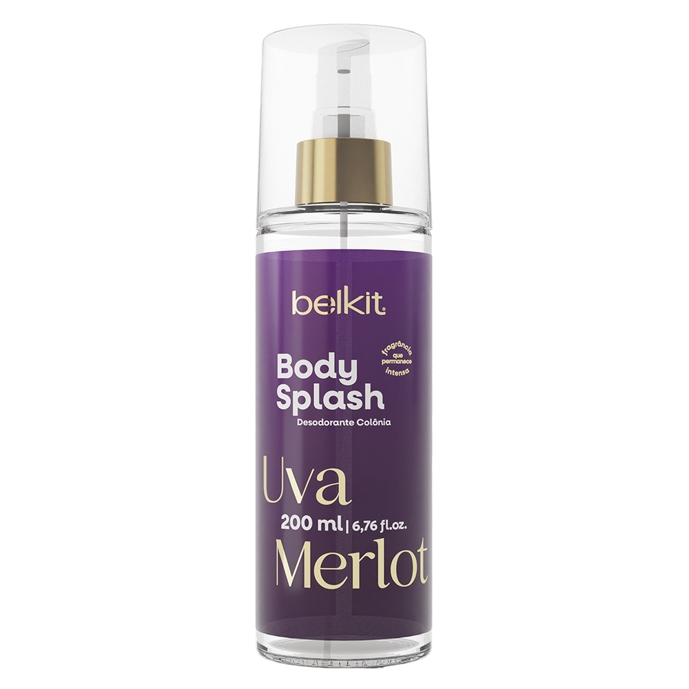 Body Splash Uva Merlot 200ml BELKIT