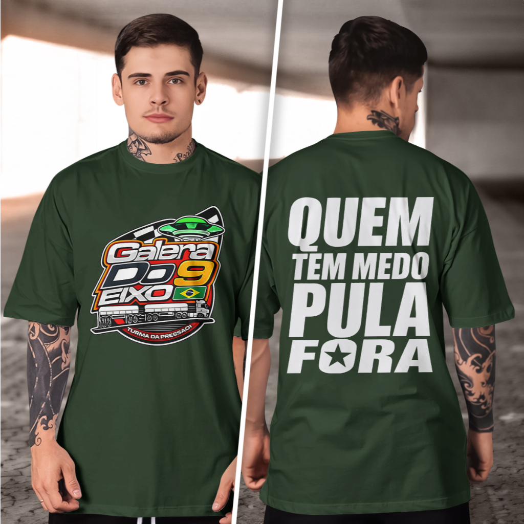 Camisetas Masculina cambriado Rota 262  Estampado 2026 tecido confortavel moda