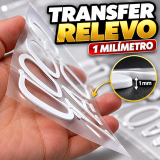 Relevo Glitter Flock Fluor Lycra Transfer Termocolante Refletivo – Use Ferro de Passar e Personalize Roupa